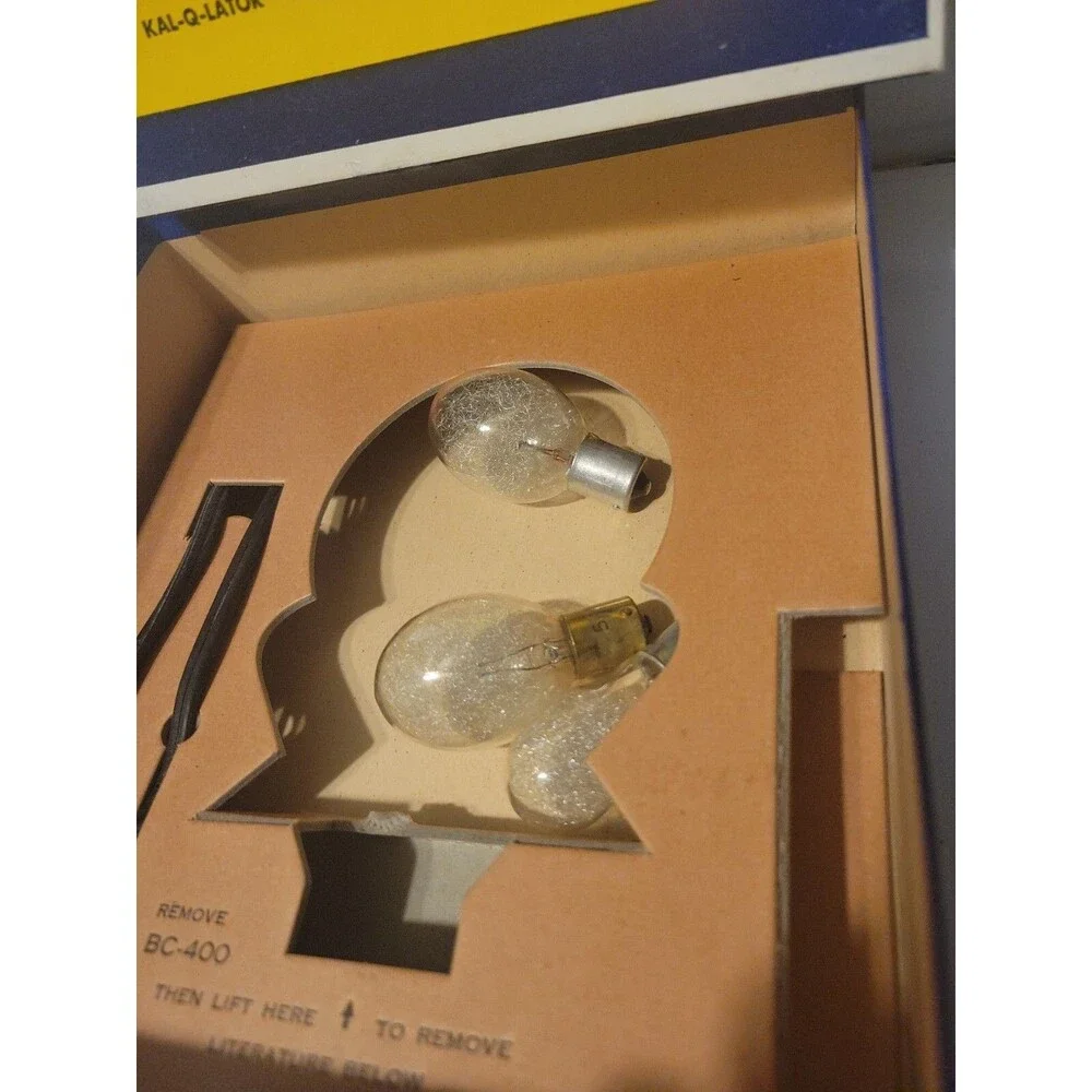 Kalart 400 BC Flash Unit- Box And Cord ONLY !!!!READ!!!!